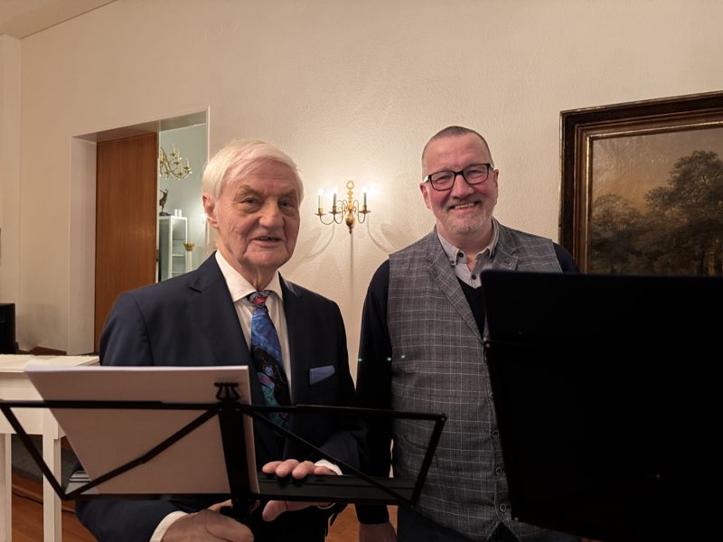 Dr. Lothar Jegensdorf und Eckhard Kühl